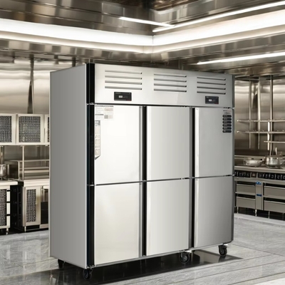 내구성 스테인리스 스틸 220V-240V/110V/60HZ를 가진 상업용 부엌 냉장고
