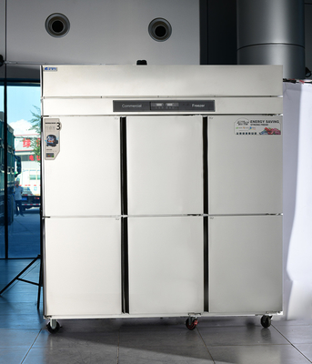 내구성 스테인리스 스틸 220V-240V/110V/60HZ를 가진 상업용 부엌 냉장고