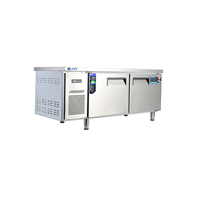 R600a/R290a 스테인리스 스틸 304/201 레스토랑 부엌용 샌드위치 준비 테이블 냉장고